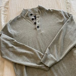 men’s henley sweatshirt • j.crew
